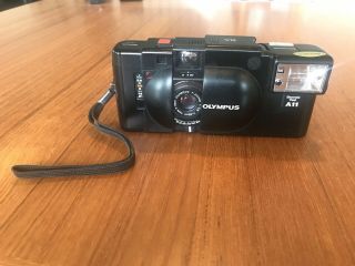 OLYMPUS XA 35MM RANGEFINDER CAMERA WITH A11 FLASH AND USA SELLER 4