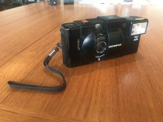 OLYMPUS XA 35MM RANGEFINDER CAMERA WITH A11 FLASH AND USA SELLER 5