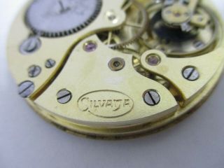 The mechanism of the Silvana pocket watch is in.  for repair or 3