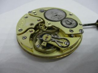 The mechanism of the Silvana pocket watch is in.  for repair or 6
