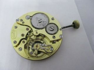 The mechanism of the Silvana pocket watch is in.  for repair or 8