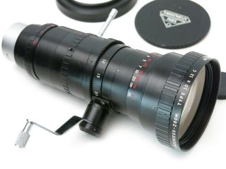 Angenieux - Zoom Type 10x12 C Lens F.  12 - 120mm 1:2.  2 Bolex H16 Rx C - Mount