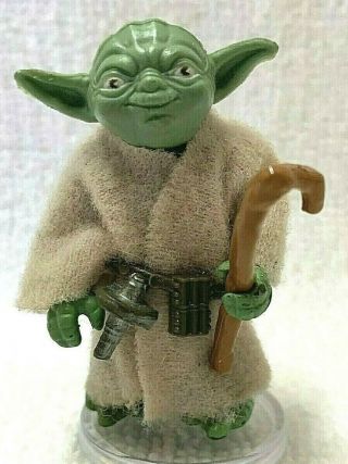 Star Wars Vintage Yoda Action Figure (no Snake).  Near