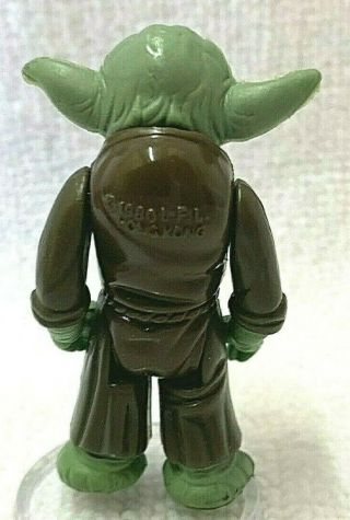 Star Wars Vintage Yoda Action Figure (No Snake).  Near 4