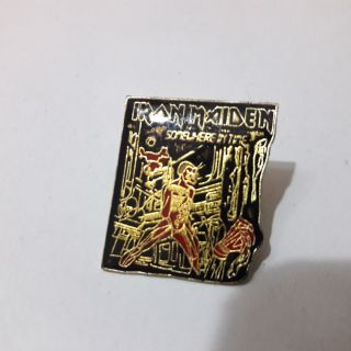 Vintage Iron Maiden Pin