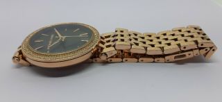 VINTAGE Women ' s MICHAEL KORS MK - 3402 Rose Gold Tone Quartz Wrist Watch 5