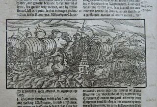 HOLINSHED CHRONICLE 1577 HISTORY BRITAIN ENGLAND IRELAND Black Letter WOODCUTS 2