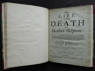 MOTHER SHIPTON 1648 STRANGE PROPHESIES Soothsayer LIFE DEATH 1687 PREDICTION 4