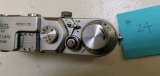 Leica Leitz 3C,  IIIC Camera body S/N 381170 6