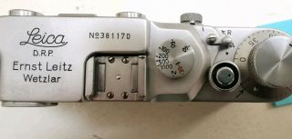 Leica Leitz 3C,  IIIC Camera body S/N 381170 7