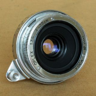 Oplex 35 35/3.  5 35mm French lens for Foca rangefinder camera CLA - 2