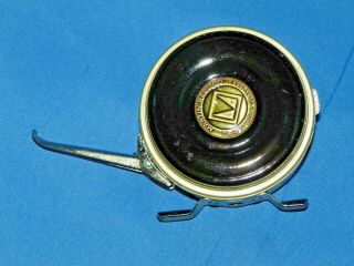 Vintage Fly Fishing Reel Martin Mohawk Ny Usa No 48a Automatic Brown In Color.