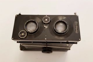 Ica Polyskop 3d Stereo Camera With Zeiss Lenses And Case