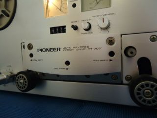 Pioneer RT - 707 Reel to Reel Deck Look at Video 2