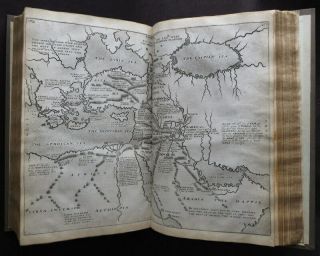 Sir WALTER RALEIGH 1621 HISTORY WORLD Battle Plans MAPS Mythology ARABIA Table 9