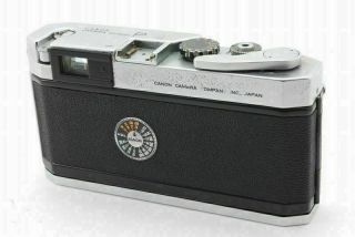 【Near MINT】Canon P 35mm Rangefinder Film Camera w/50mm f1.  4 L Lens from JAPAN 4