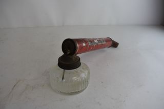RE Chapin Mfg Vintage Hand Pump Bug Insecticide Sprayer Glass Tank Rare 5