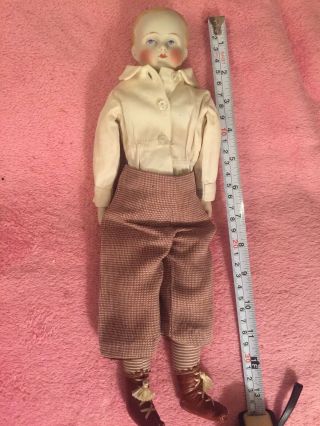 Antique School Boy Doll As - Is