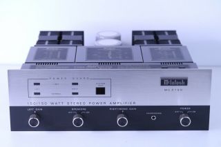 Mcintosh Mc2150 150w Stereo Power Amplifier (non Metered Vs.  Mc2155)
