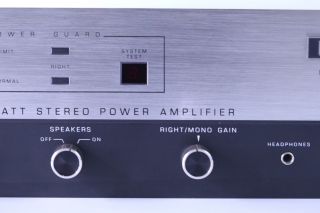 McIntosh MC2150 150W Stereo Power Amplifier (Non Metered Vs.  MC2155) 3