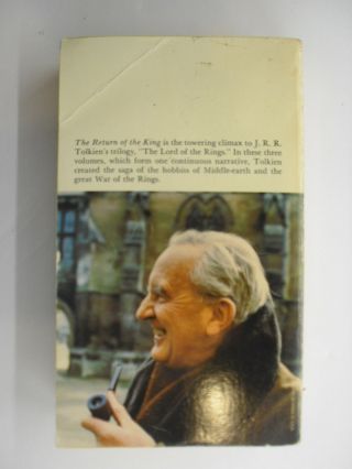 The Return of the King,  J R R Tolkien,  Lord of the Rings,  Ballantine PB,  1978 2