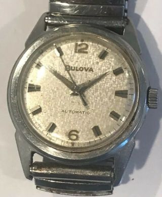 Bulova Men’s Automatic Vintage Running Watch