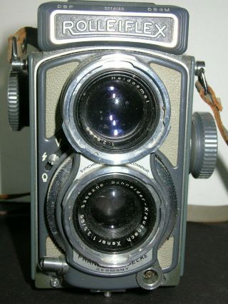 Rolleiflex Franke & Heidecke Camera Xenar 1 : 3.  5/60 Lens Dbp 2014163 Germany