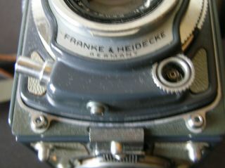 Rolleiflex Franke & Heidecke camera Xenar 1 : 3.  5/60 lens DBP 2014163 Germany 4