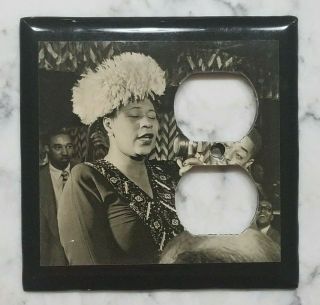 Vintage Ella Fitzgerald Outlet Cover Plate Cover Wall Switch