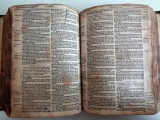 1613 KING JAMES HOLY BIBLE Old Testaments Apocrypha Psalms 9