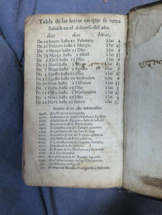 1687 Orden de las Oraciones Cotidianas,  Sephardic Liturgy in Spanish,  Judaica 11