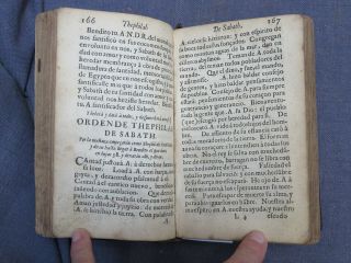 1687 Orden de las Oraciones Cotidianas,  Sephardic Liturgy in Spanish,  Judaica 5
