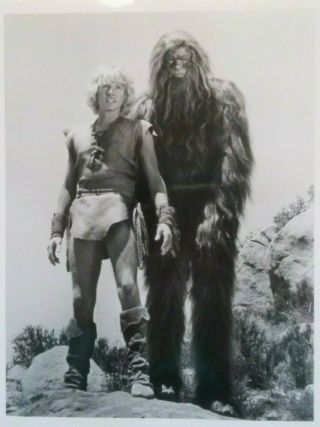 1977 Vintage Big Foot And Wild Boy Press Photo The Krofft Supershow 