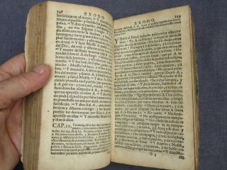 1655 Humas,  O Cinco Libros,  Menasseh Ben Israel,  Iberian Sephardic Pentateuch 6