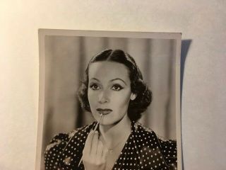 Dolores Del Rio Rare Early Vintage Autographed Postcard Flying Down to Rio 2
