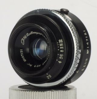 Exc Dallmeyer Triple Anastigmat 25mm F/2.  9 C - Mount Movie Lens M4/3 Bmpcc