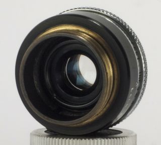 EXC Dallmeyer Triple Anastigmat 25mm f/2.  9 c - mount Movie Lens M4/3 BMPCC 7