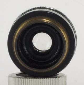 EXC Dallmeyer Triple Anastigmat 25mm f/2.  9 c - mount Movie Lens M4/3 BMPCC 8