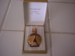 Vintage Toujors Moi Corday 1/4 Oz.  Bx Full Paris,  France Box Full