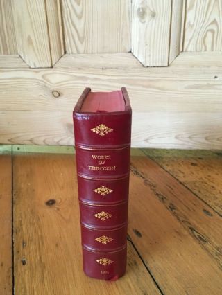 Leather Bound Book - The Of Alfred Lord Tennyson 1904