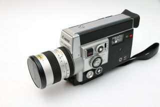 CANON 814 ELECTRONIC 8MM MOVIE CAMERA - 5