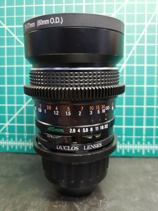 Duclos converted PL mount Mamiya 6 - lens set 4