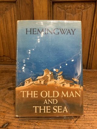 Very Attractive First Edition Hemingway,  Ernest.  The Old Man And The Sea.