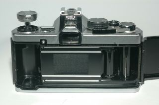 Olympus OM - 2 film camera with Olympus F.  Zuiko 50mm 1.  8 lens, 8