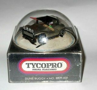 Vintage Tyco Pro Dune Buggy Ho Slot Car With Case,  Runs