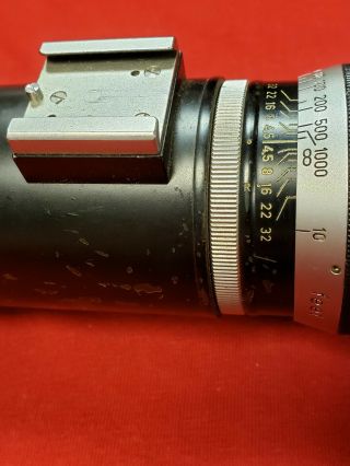Vintage Ernst Leitz Wetzlar Telyt Camera Lens F=20cm Nr.  1072591 3