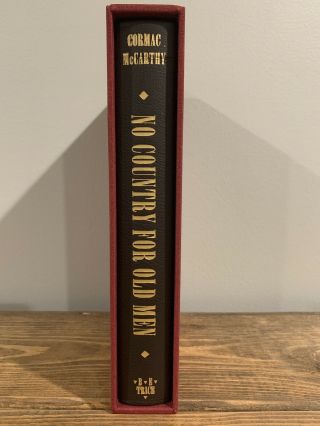 Cormac Mccarthy - No Country For Old Men - Signed Limited Edition - Numbered 2