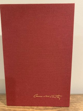 Cormac Mccarthy - No Country For Old Men - Signed Limited Edition - Numbered 3