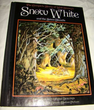 Vtg Snow White & Seven Dwarfs Complete Story Of Walt Disney 