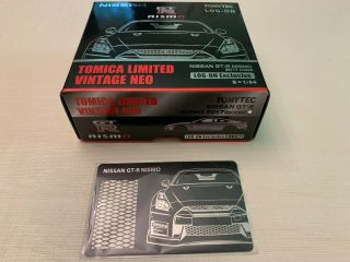 Tomica Limited Vintage Neo Nissan Gt - R Nismo 2017 (silver) Hong Kong Excl.  1/64